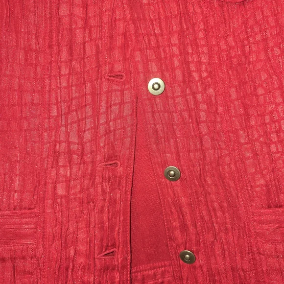 Ruby Rd. Red Jacket - Picture 2 of 4
